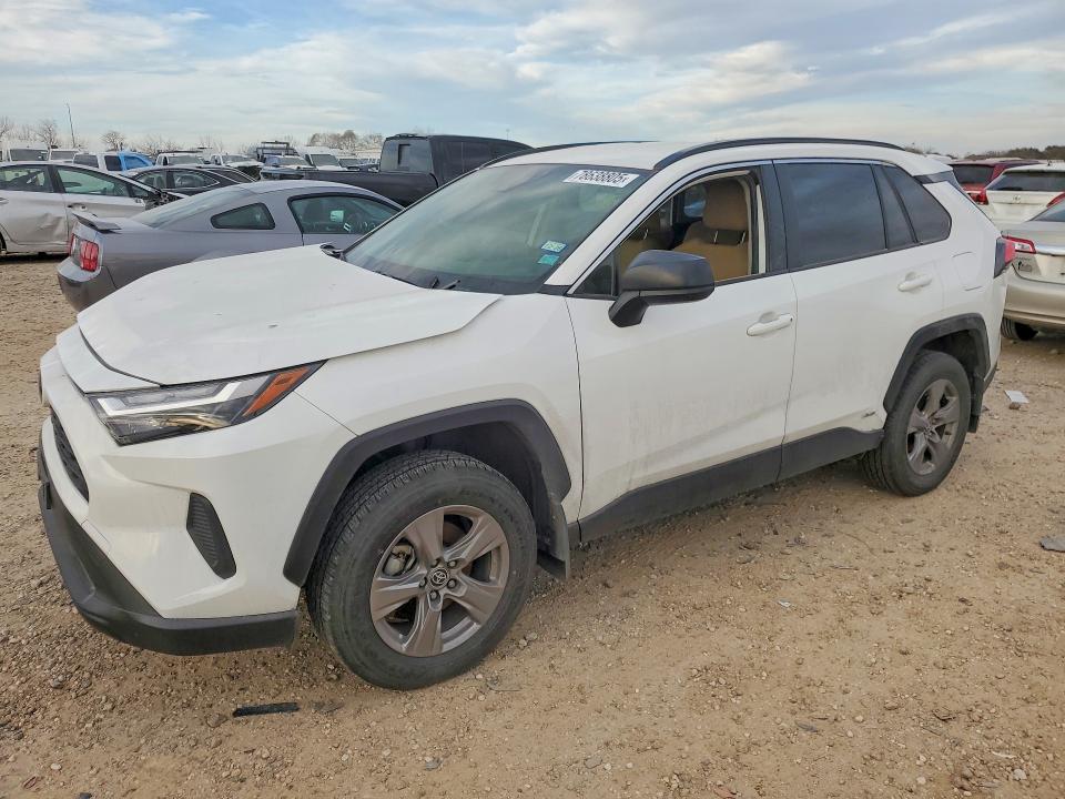 2025 Toyota Rav 4 VIN JTMLWRFV1SD593320 COPART salvage auction — FRONT END, Tx - Salvage Vehicle Title, sold $15,000 on 2026-07-16 (photo 1)