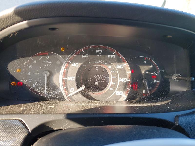 2014 Honda Accord VIN 1HGCR2F55EA248667 COPART salvage auction — FRONT END, PA - CERTIFICATE OF SALVAGE, sold $900 on 2026-07-02 (photo 9)