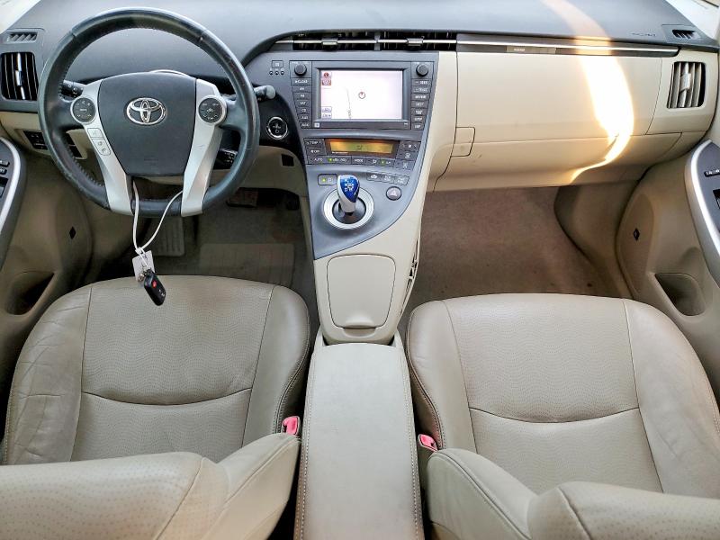2010 Toyota Prius VIN JTDKN3DU3A1033451 COPART salvage auction — FRONT END, Tx - Salvage Vehicle Title, sold $3,000 on 2026-07-09 (photo 8)