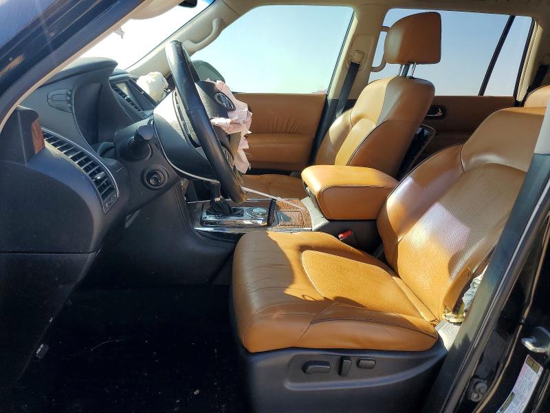 2017 Nissan Armada VIN JN8AY2NF0H9304415 COPART salvage auction — FRONT END, Tx - Salvage Vehicle Title, sold $2,850 on 2026-07-10 (photo 7)