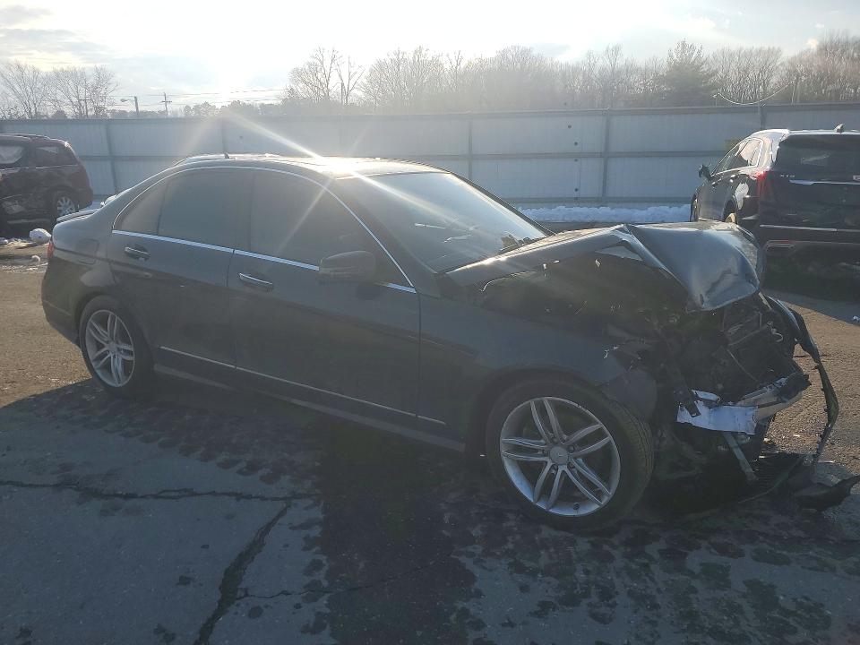 2012 Mercedes-benz VIN WDDGF4HB1CA624386 COPART salvage auction — FRONT END, Id - Salvage Certificate Of Title, sold $275 on 2026-07-14 (photo 4)