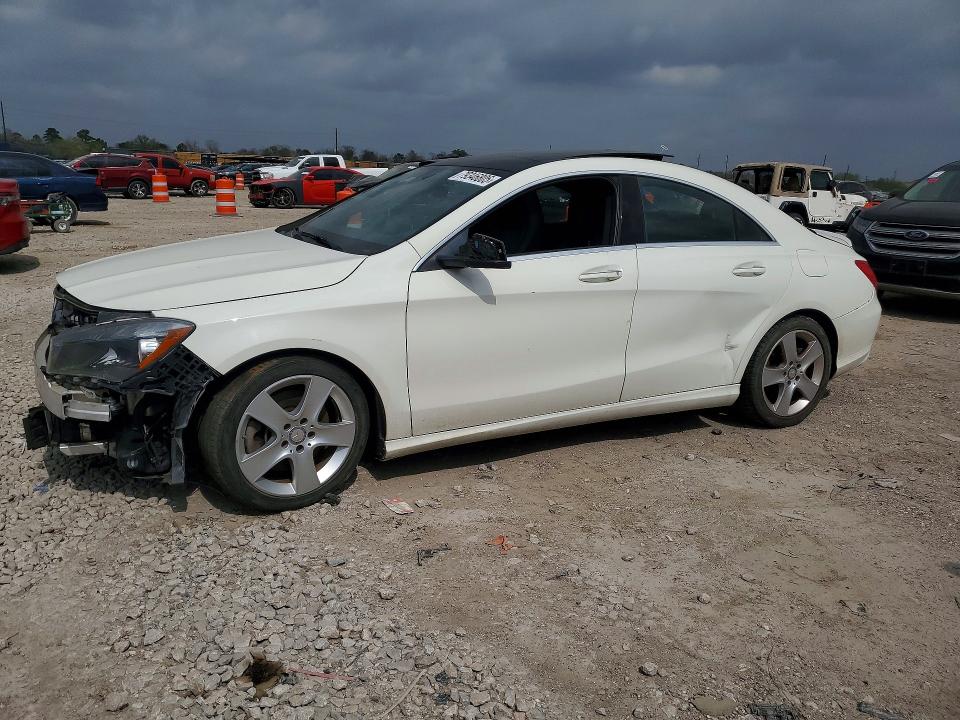 2016 Mercedes-benz Cla-class VIN WDDSJ4GB1GN391747 COPART salvage auction — FRONT END, Tx - Certificate Of Title, sold $3,000 on 2026-07-06 (photo 1)