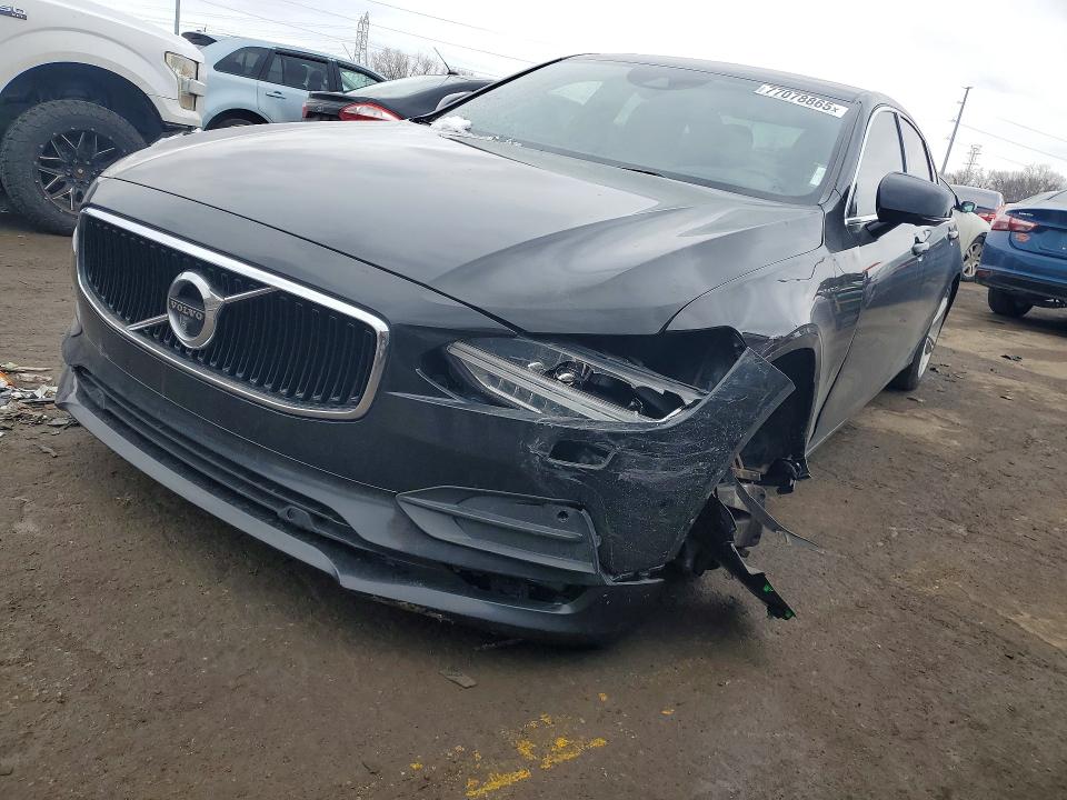 2018 Volvo S90 VIN LVY982MK7JP015958 COPART salvage auction — FRONT END, ID - SALVAGE CERTIFICATE OF TITLE, sold $2,800 on 2026-07-02 (photo 1)