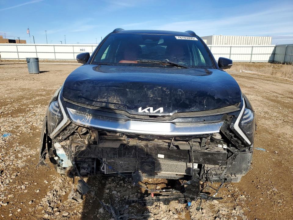2024 Kia Sportage VIN 5XYK53DF4RG149514 COPART salvage auction — FRONT END, Id - Salvage Certificate Of Title, sold $7,000 on 2026-07-13 (photo 5)