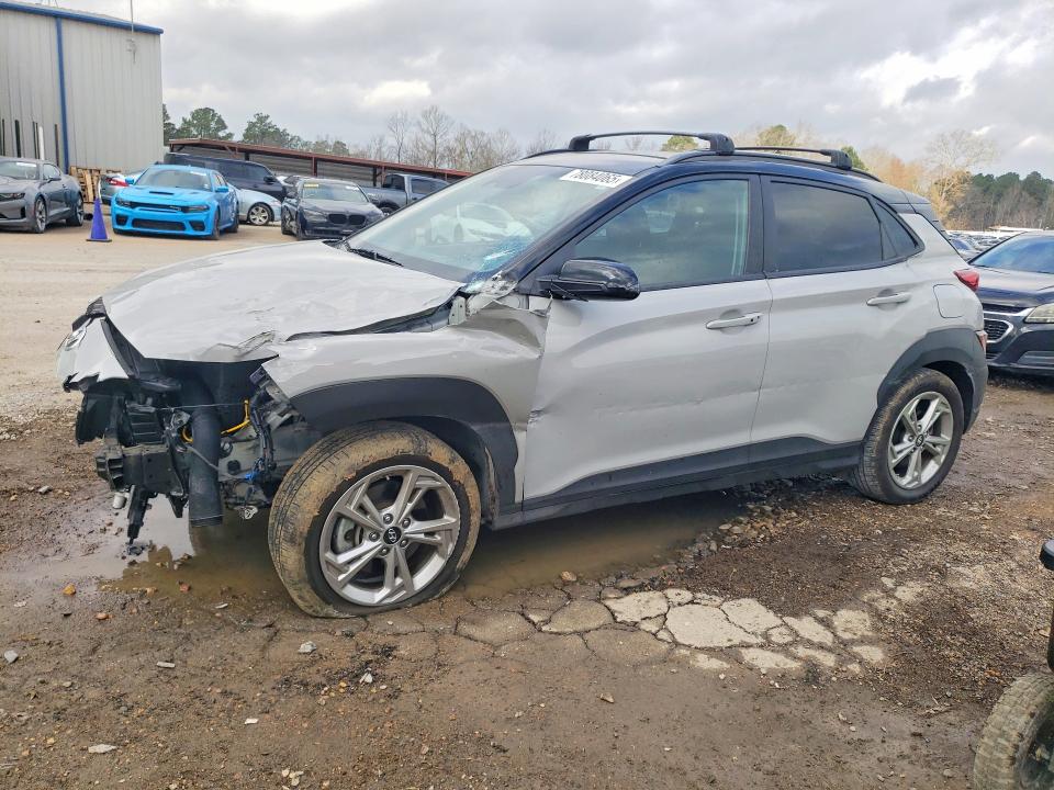 2022 Hyundai Kona VIN KM8K6CAB3NU901187 COPART salvage auction — FRONT END, Ms - Cert Of Title-Salvaged, sold $2,650 on 2026-07-10 (photo 1)