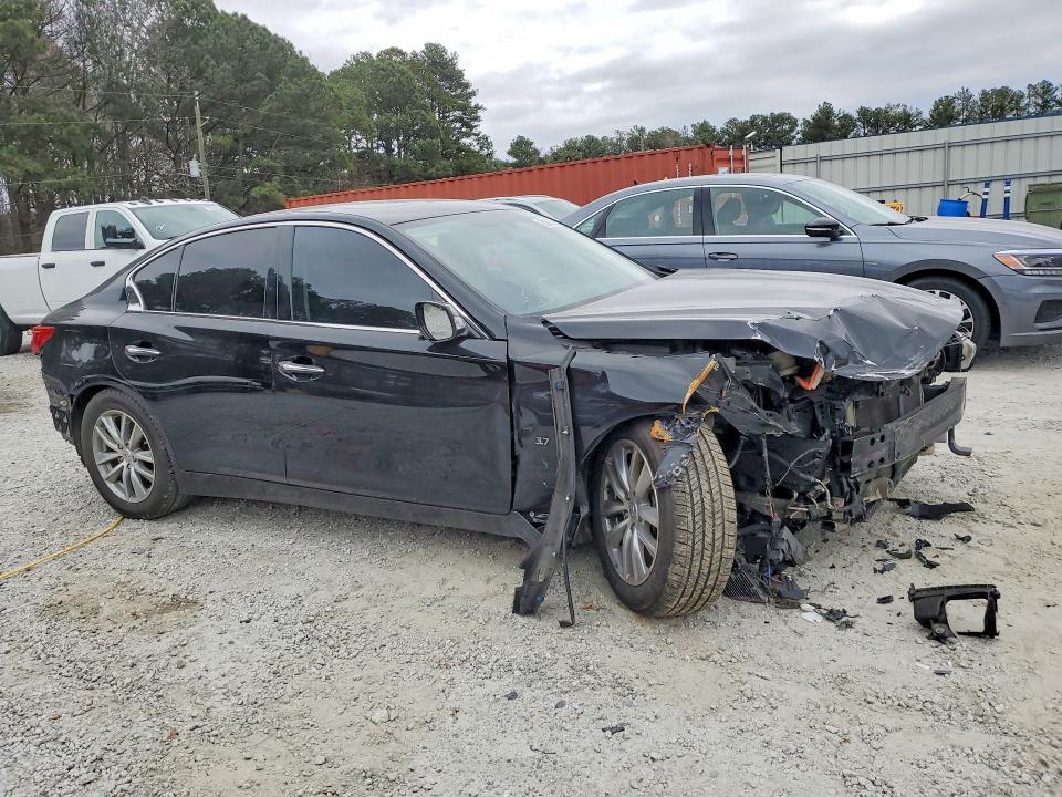 2015 Infiniti Q50 VIN JN1BV7AP1FM331804 COPART salvage auction — FRONT END, Ga - Cert Of Title-Salvage, sold $625 on 2026-07-27 (photo 4)
