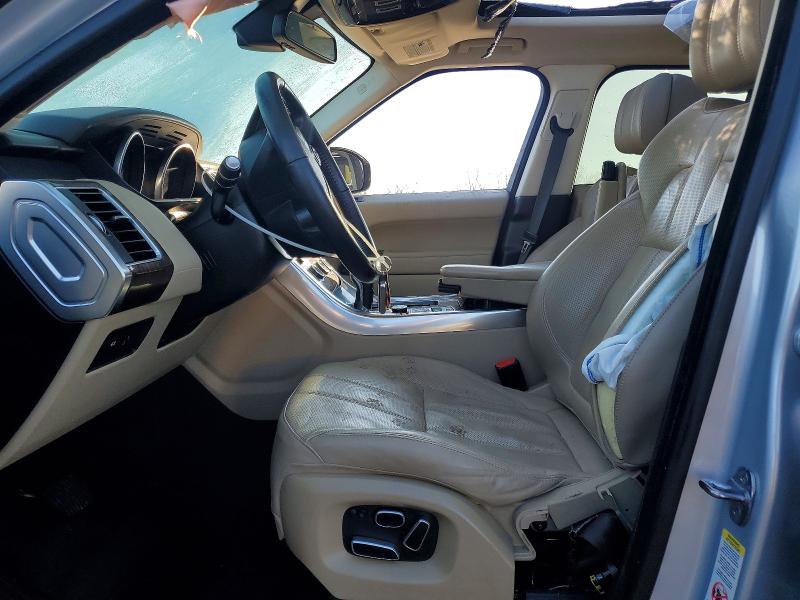 2014 Land rover Range rover sport VIN SALWR2WF8EA357024 COPART salvage auction — ALL OVER, IL - SALVAGE CERTIFICATE, sold $500 on 2026-08-03 (photo 7)