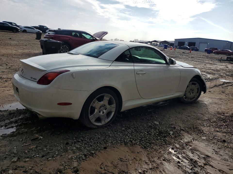 2005 Lexus Sc VIN JTHFN48Y250064107 COPART salvage auction — FRONT END, GA - CERT OF TITLE-SALVAGE, sold $450 on 2026-07-31 (photo 3)