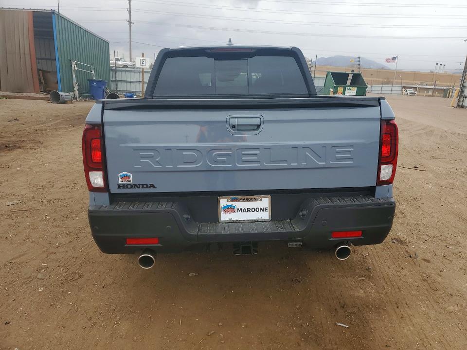 2026 Honda Ridgeline VIN 5FPYK3F88TB013846 COPART salvage auction — FRONT END, Co - Salvage Title, sold $16,500 on 2026-08-26 (photo 6)