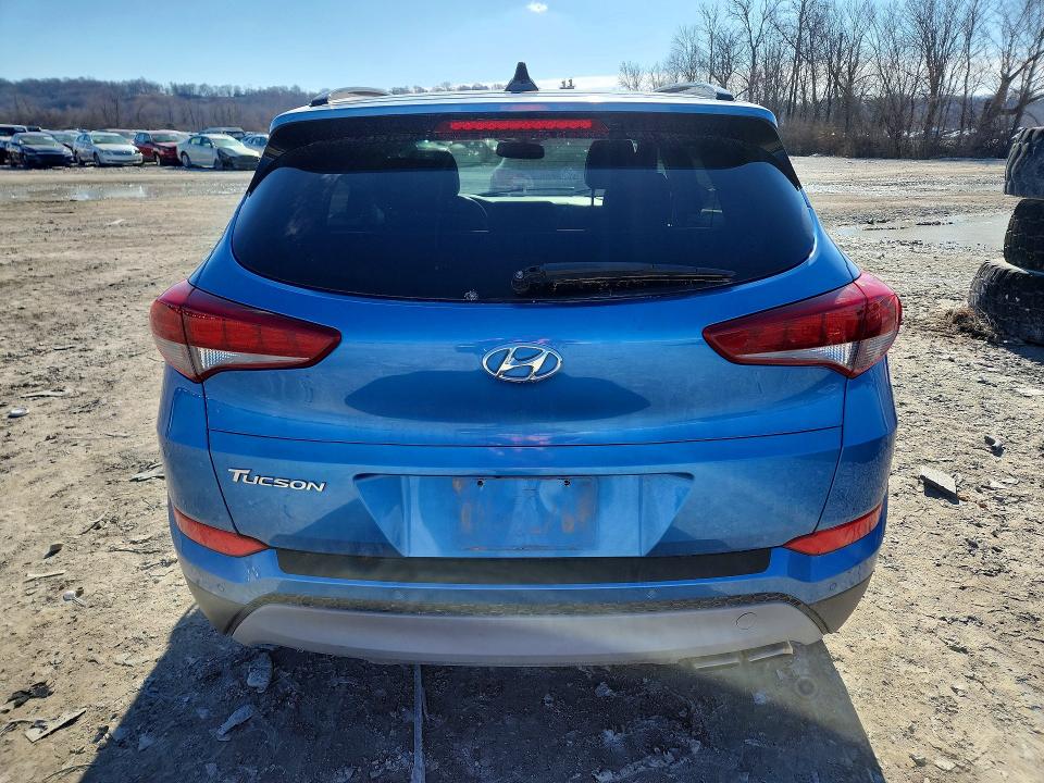 2018 Hyundai Tucson VIN KM8J33A28JU740110 COPART salvage auction — FRONT END, Il - Salvage Certificate, sold $3,350 on 2026-07-08 (photo 6)