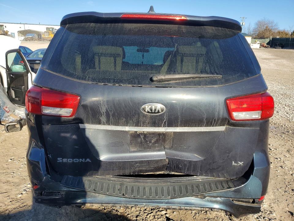 2015 Kia SEDONA VIN KNDMB5C10F6065482 COPART salvage auction — REAR END, Salvage Title, sold $175 on 2026-07-23 (photo 6)