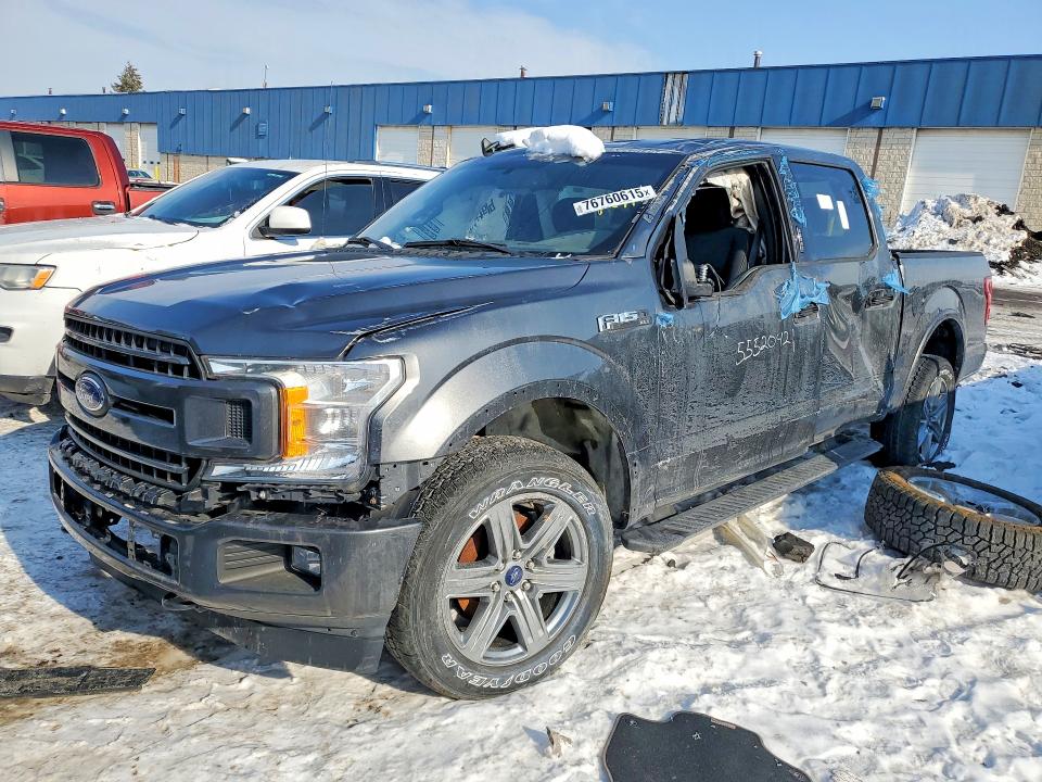 2019 Ford F-150 lightning VIN 1FTEW1EP6KFC83567 COPART salvage auction — SIDE, Mi - Certificate Of Title, sold $7,600 on 2026-07-21 (photo 1)