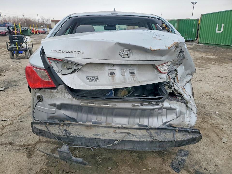 2013 Hyundai Sonata VIN 5NPEC4AC9DH682088 COPART salvage auction — REAR END, IN - BILL OF SALE - PARTS ONLY, sold $325 on 2026-07-24 (photo 6)