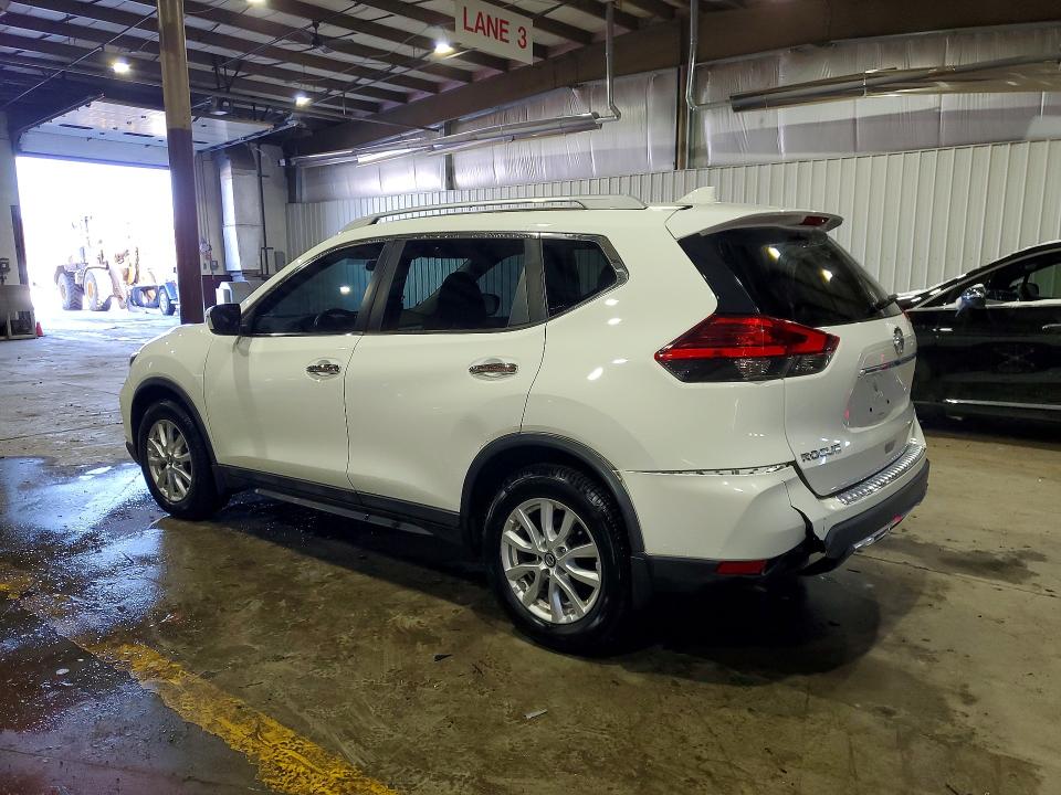 2017 Nissan Rogue VIN 5N1AT2MT2HC881401 COPART salvage auction — FRONT END, Tx - Salvage Vehicle Title, sold $950 on 2026-07-02 (photo 2)