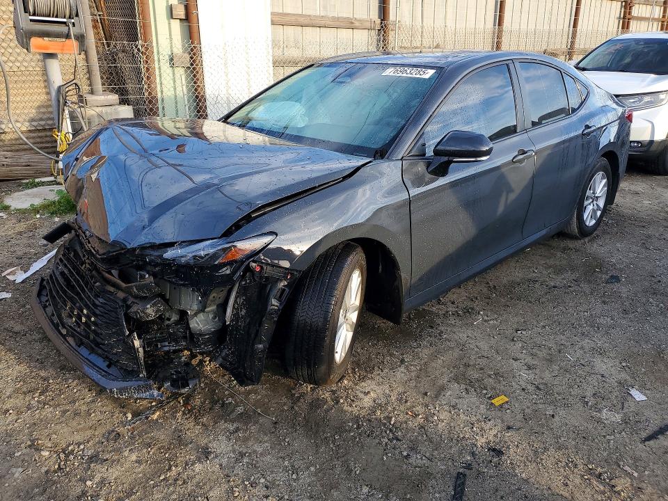 2025 Toyota Camry VIN 4T1DAACK2SU156226 COPART salvage auction — FRONT END, Ca - Salvage Certificate, sold $8,100 on 2026-07-09 (photo 1)