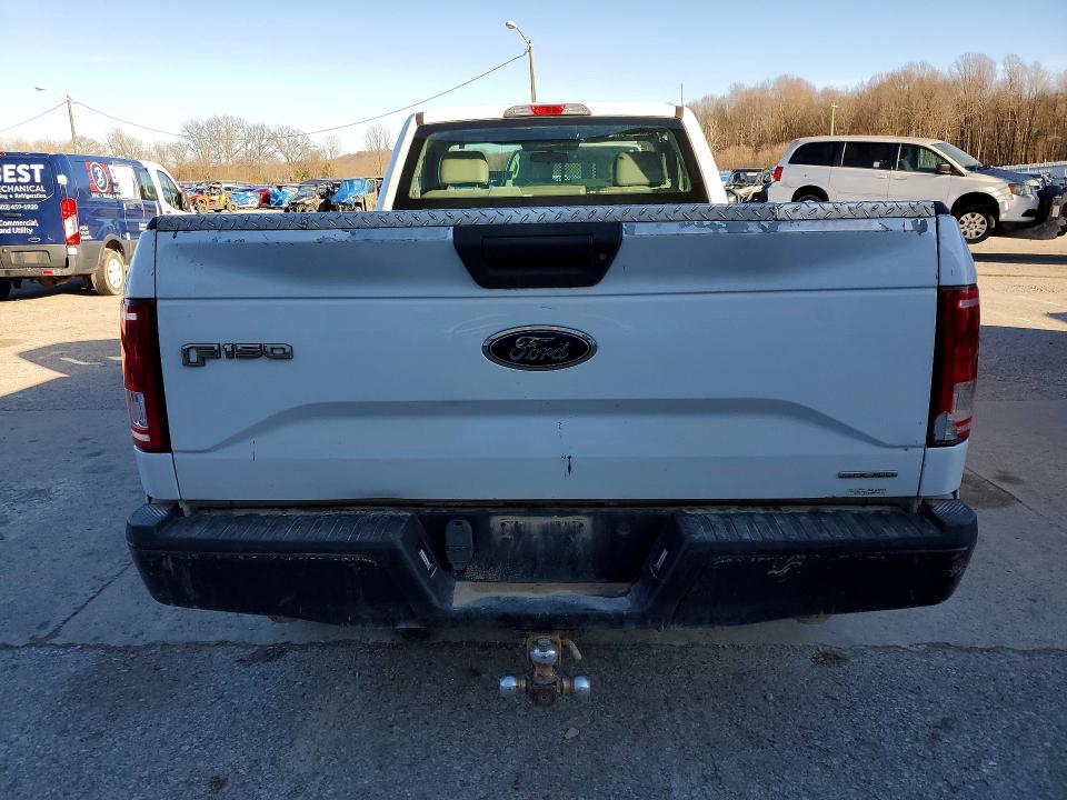2016 Ford F-150 VIN 1FTMF1C87GKD28456 COPART salvage auction — NORMAL WEAR, Ky - Certificate Of Title (P), sold $5,100 on 2026-07-09 (photo 6)