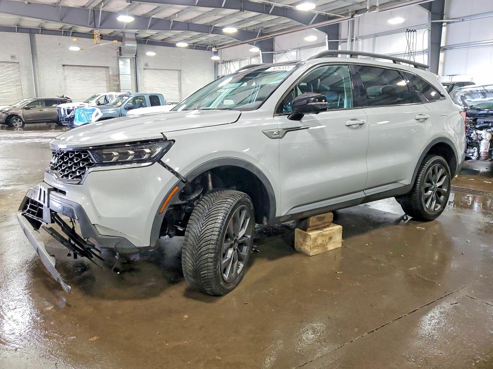 2023 Kia Sorento VIN 5XYRKDLF4PG196408 COPART salvage auction — FRONT END, Mn - Cert Of Title-Salvage, sold $7,100 on 2026-07-11 (photo 1)