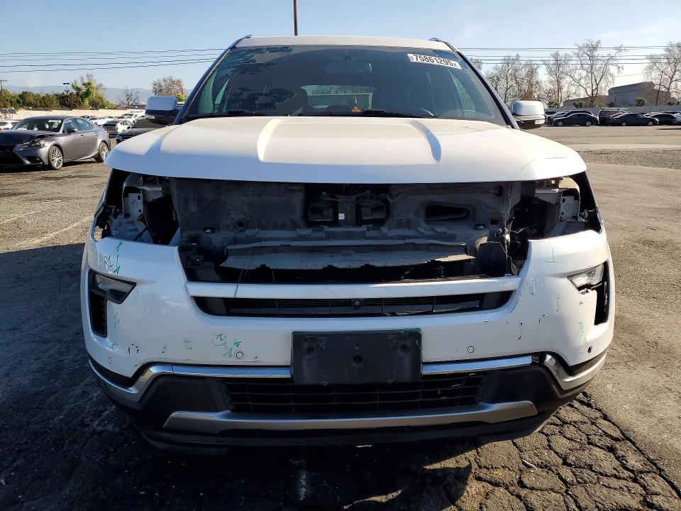 2018 Ford Explorer VIN 1FM5K7FH9JGA69022 COPART salvage auction — FRONT END, Ca - Salvage Certificate, sold $3,900 on 2026-07-02 (photo 5)