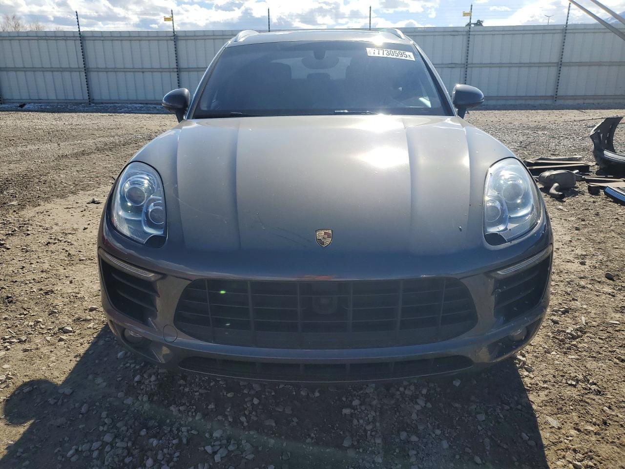 2015 Porsche Macan VIN WP1AB2A54FLB68489 COPART salvage auction — Rear End, UT - SALVAGE CERTIFICATE, sold $7,700 on 2026-04-14 (photo 5)