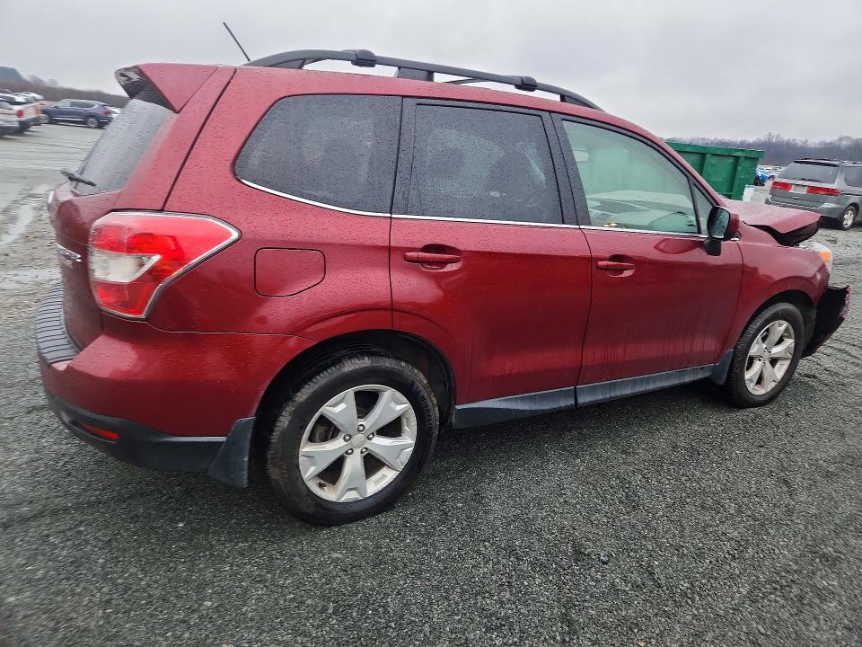 2014 Subaru Forester VIN JF2SJAHC3EH460922 COPART salvage auction — FRONT END, SC - CERT OF TITLE-SALVAGE, sold $725 on 2026-07-06 (photo 3)