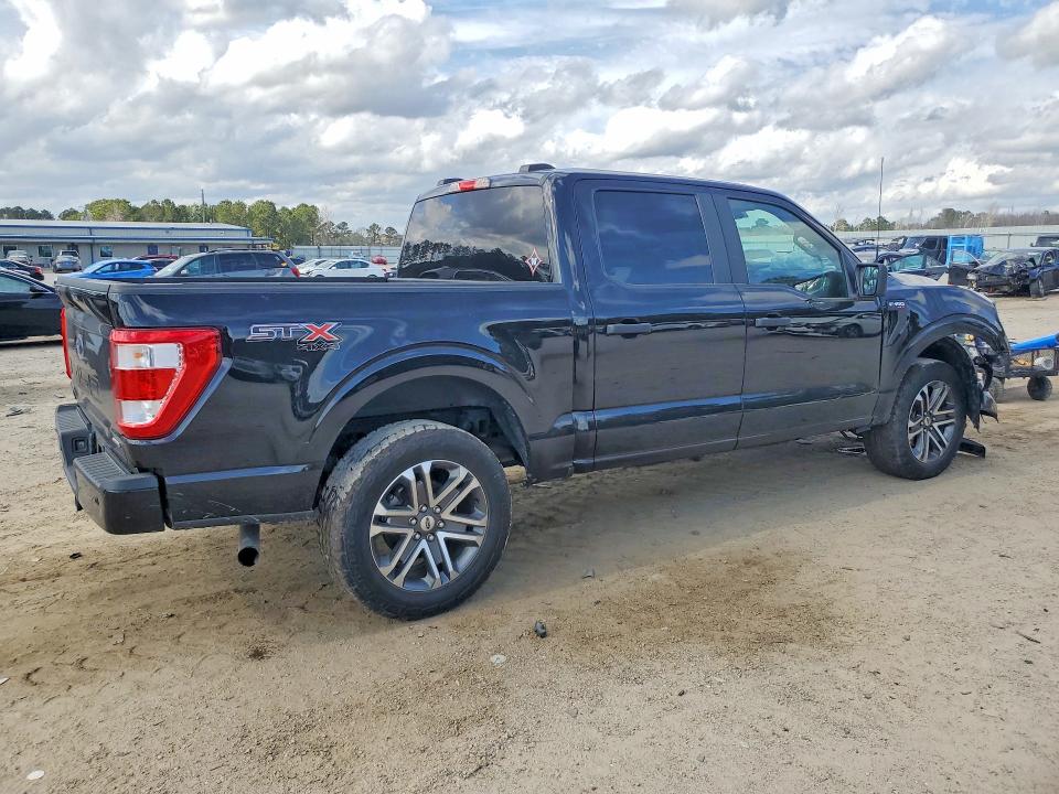 2021 Ford F-150 lightning VIN 1FTEW1EP2MFC92642 COPART salvage auction — FRONT END, Sc - Cert Of Title-Salvage, sold $7,400 on 2026-07-27 (photo 3)