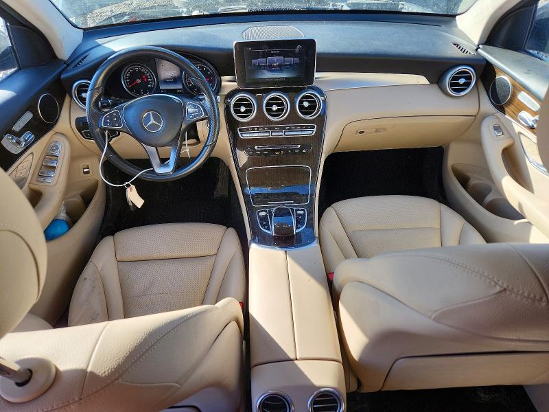 2016 Mercedes-benz Glc VIN WDC0G4KB9GF059471 COPART salvage auction — REAR END, WI, sold $4,400 on 2026-08-10 (photo 8)