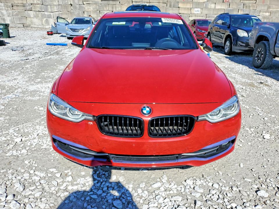 2017 BMW 3er VIN WBA8D9G30HNU66454 COPART salvage auction — REAR END, Oh - Cert Of Title-Salvage, sold $4,000 on 2026-07-31 (photo 5)