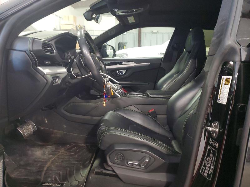 2019 Lamborghini Urus VIN ZPBUA1ZL6KLA04680 COPART salvage auction — Rear End, TX - SALVAGE TITLE-FLOOD DAMAGE, sold $72,500 on 2026-06-25 (photo 7)