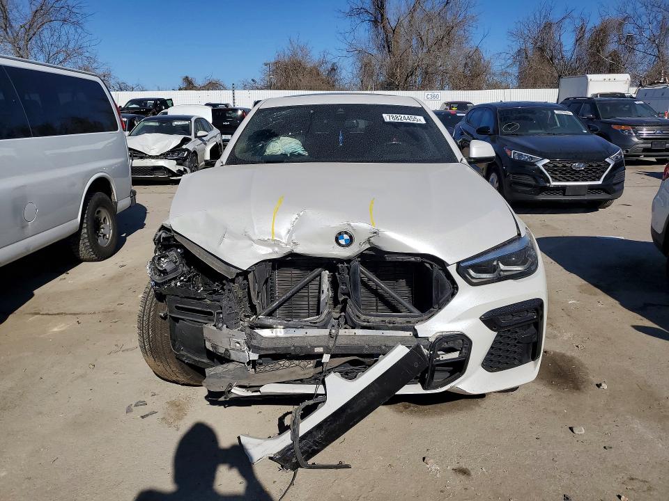 2022 BMW X6 VIN 5UXCY6C05N9K40134 COPART salvage auction — FRONT END, MO - SALVAGE CERTIFICATE OF TITLE, sold $1,200 on 2026-07-21 (photo 5)