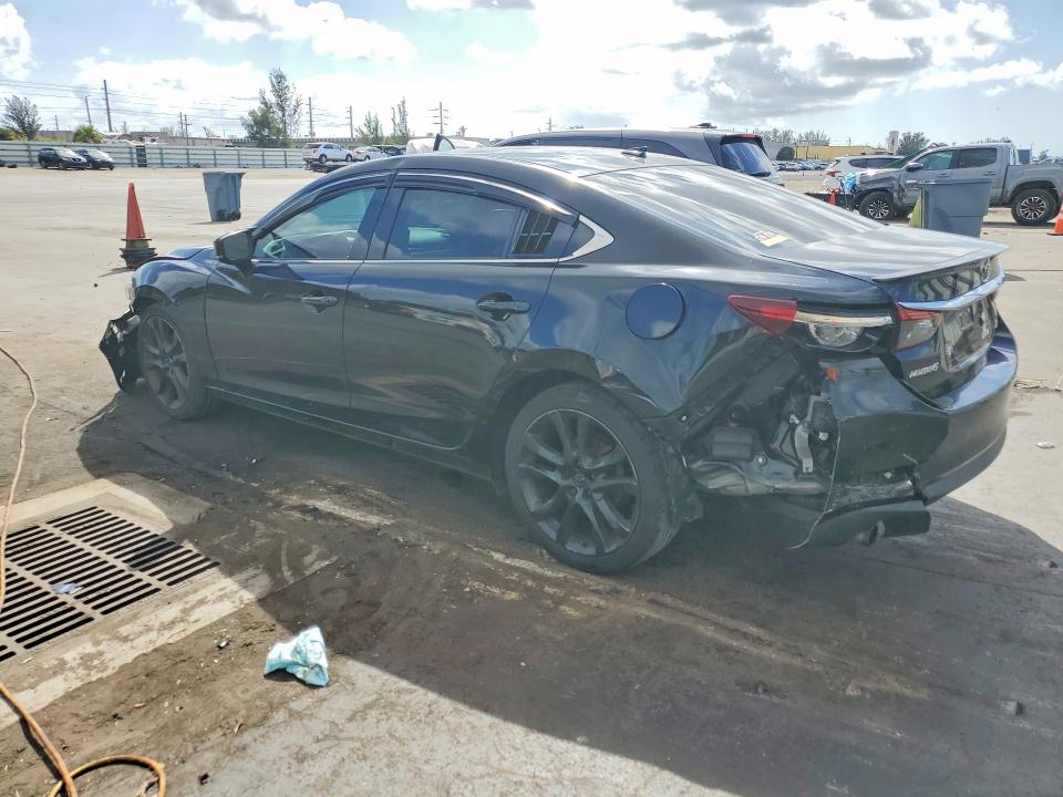 2017 Mazda 6 VIN JM1GL1W51H1119163 COPART salvage auction — REAR END, Fl - Cert Of Title Slvg Rebuildable, sold $1,500 on 2026-07-06 (photo 2)