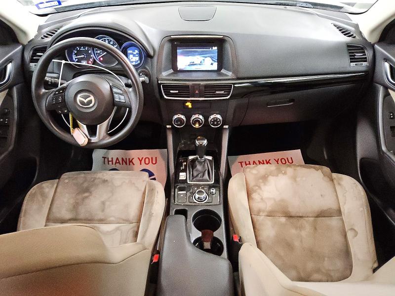 2016 Mazda Cx-5 VIN JM3KE2BY0G0645337 COPART salvage auction — FRONT END, TX - CERTIFICATE OF TITLE, sold $100 on 2026-07-21 (photo 8)