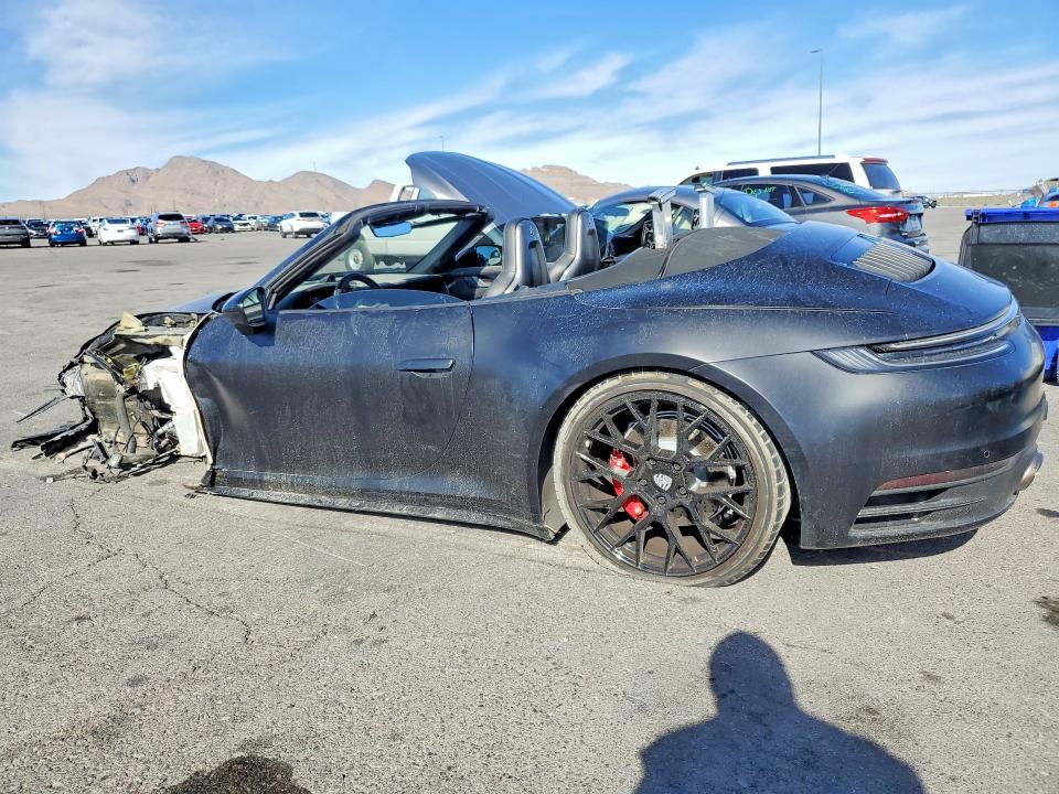 2022 Porsche VIN WP0CB2A95NS245601 COPART salvage auction — UNDERCARRIAGE, Salvage Title, sold $48,750 on 2026-07-27 (photo 2)