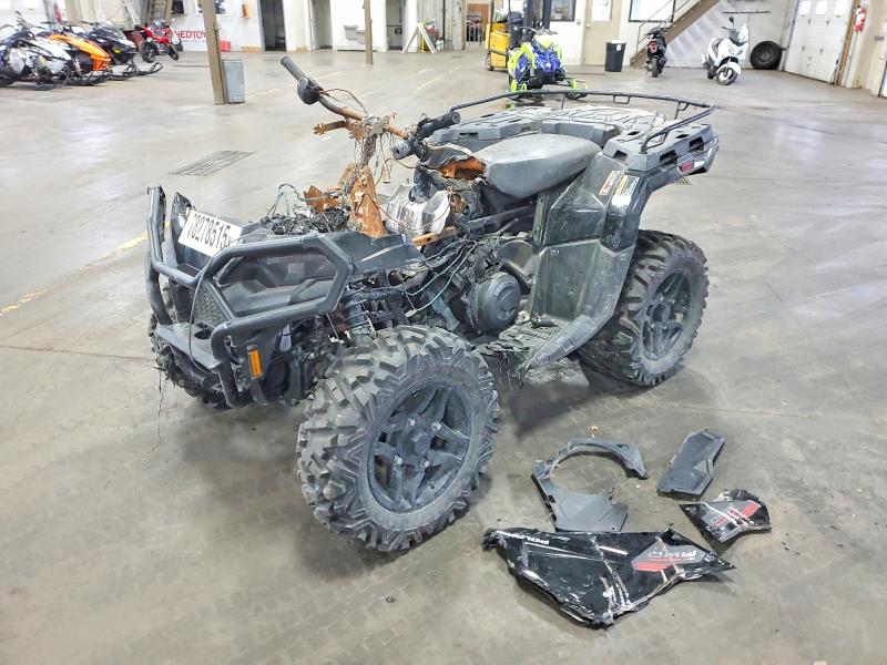 2025 Polaris Sportsman VIN 4XASHY570SA003166 COPART salvage auction — BURN, MN - PARTS VEHICLE BILL OF SALE, sold $925 on 2026-09-01 (photo 2)