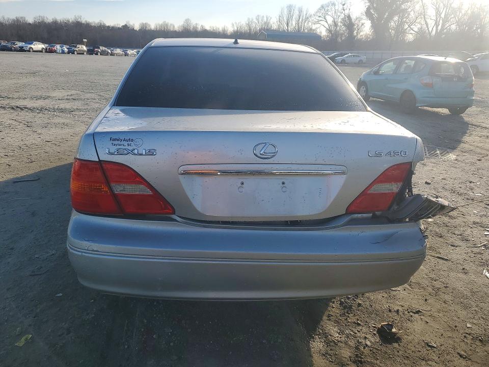 2001 Lexus Ls VIN JTHBN30F310001434 COPART salvage auction — REAR END, Sc - Cert Of Title-Salvage, sold $1,250 on 2026-07-06 (photo 6)