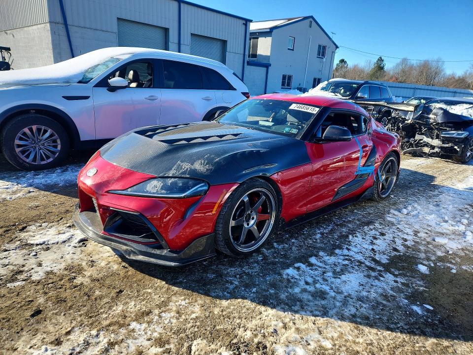 2020 Toyota Supra VIN WZ1DB4C02LW032823 — COPART salvage auction photo