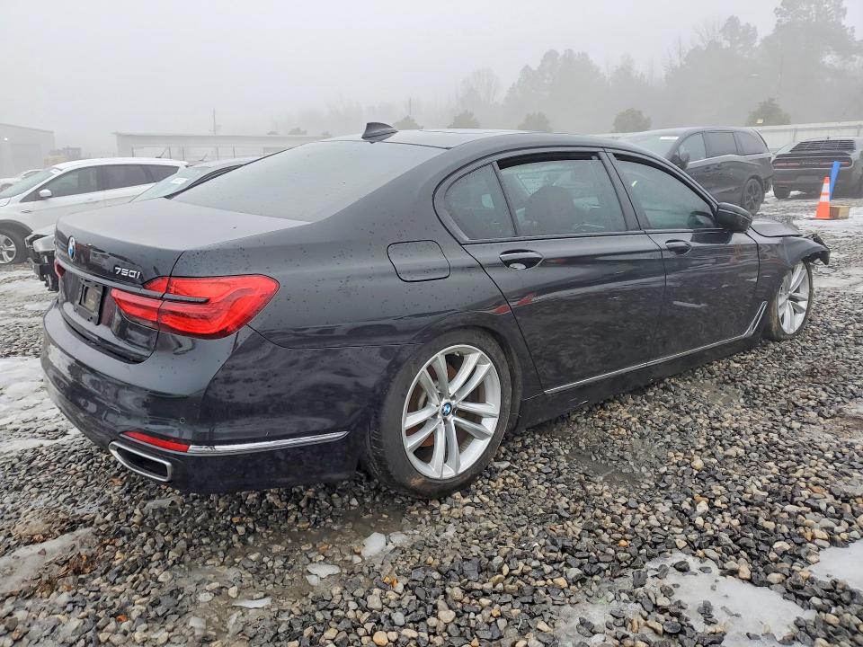 2018 BMW 7 Series VIN WBA7F2C54JG424075 COPART salvage auction — Front End, TN - CERTIFICATE OF TITLE, sold $825 on 2026-07-09 (photo 3)
