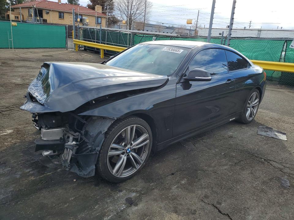 2015 BMW 4er VIN WBA3R1C50FK195754 — COPART salvage auction photo