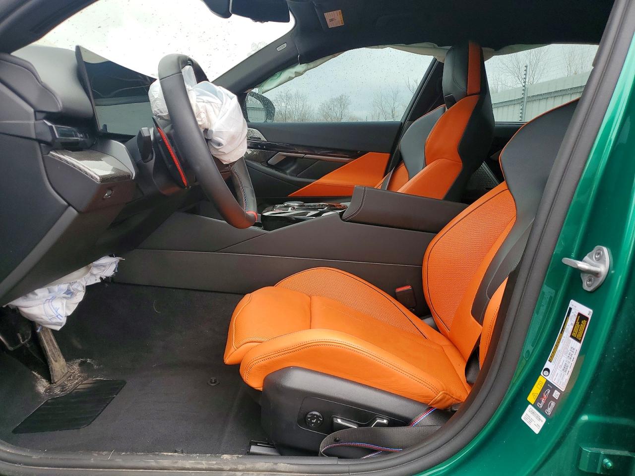 2026 BMW M5 VIN WBS83GV00TCW64029 COPART salvage auction — Front End, IN - CERT OF TITLE-SALVAGE TITLE, sold $48,750 on 2026-07-06 (photo 7)