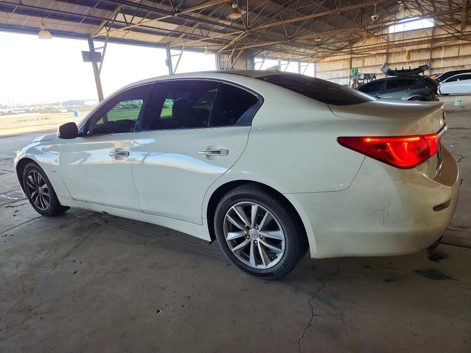 2017 Infiniti Q50 VIN JN1CV7AP8HM642427 COPART salvage auction — FRONT END, Salvage Title, sold $1,450 on 2026-08-03 (photo 2)
