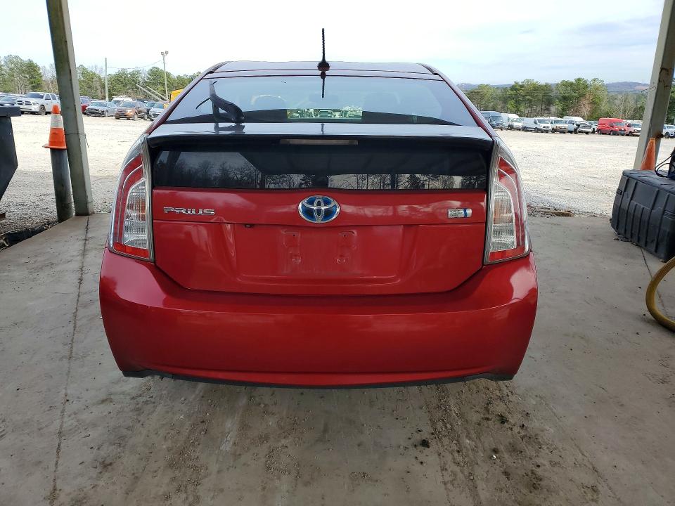 2012 Toyota Prius VIN JTDKN3DU2C5442438 COPART salvage auction — FRONT END, Salvage Title, sold $700 on 2026-07-14 (photo 6)