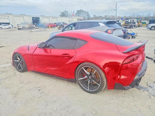 2021 Toyota Supra VIN WZ1DB0C01MW036419 COPART salvage auction — FRONT END, Al - Cert Of Title-Salvage Title, sold $10,100 on 2026-07-16 (photo 2)