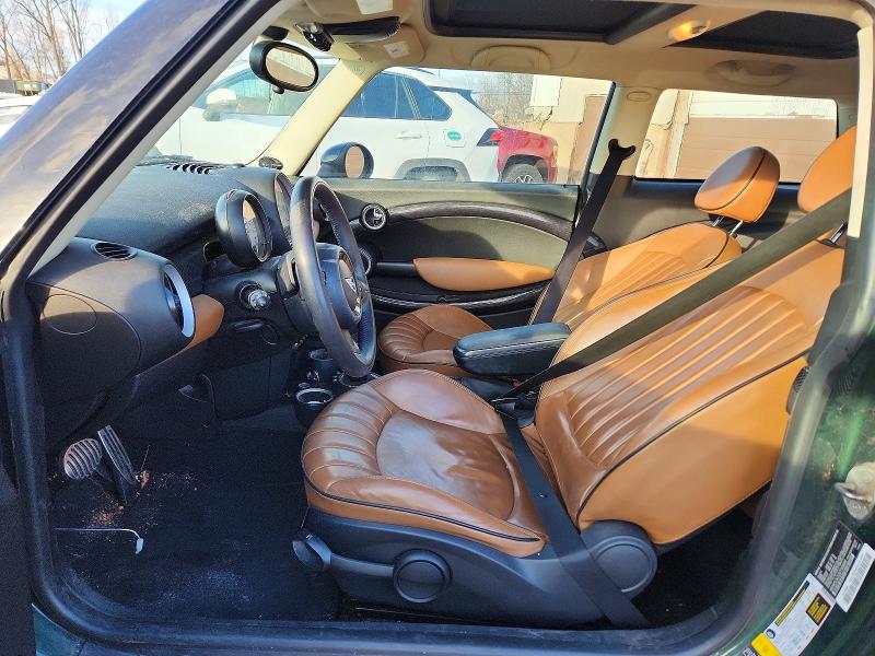 2013 Mini Cooper VIN WMWSV3C53DT393996 COPART salvage auction — FRONT END, Ct - Cert Of Title-Parts Only Salva, sold $450 on 2026-07-28 (photo 7)