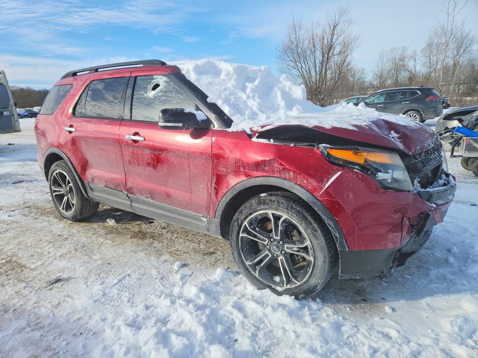 2014 Ford Explorer sport trac VIN 1FM5K8GT0EGC33806 COPART salvage auction — FRONT END, OH - CERT OF TITLE-SALVAGE, sold $725 on 2026-07-02 (photo 4)