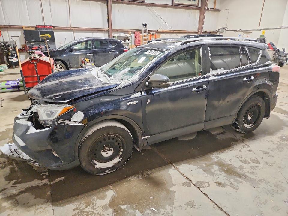 2018 Toyota Rav 4 VIN JTMRJREV0JD256288 COPART salvage auction — FRONT END, AB - BOS - SALVAGE, sold $6,500 on 2026-07-02 (photo 1)