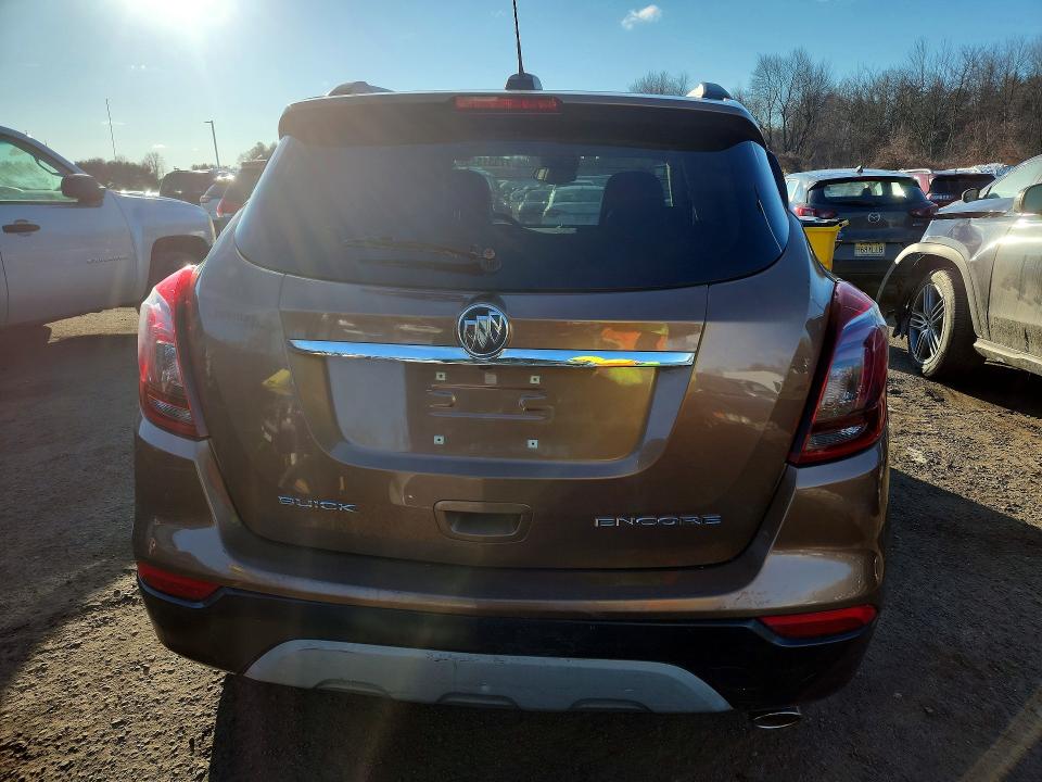 2017 Buick Encore VIN KL4CJASB0HB073264 COPART salvage auction — FRONT END, Ma - Certificate Of Title, sold $1,550 on 2026-07-27 (photo 6)