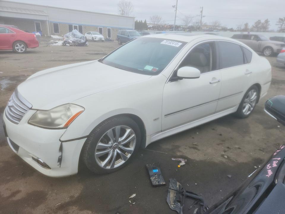 2008 Infiniti M VIN JNKBY01EX8M500357 COPART salvage auction — FRONT END, Ct - Certificate Of Title, sold $475 on 2026-07-14 (photo 1)