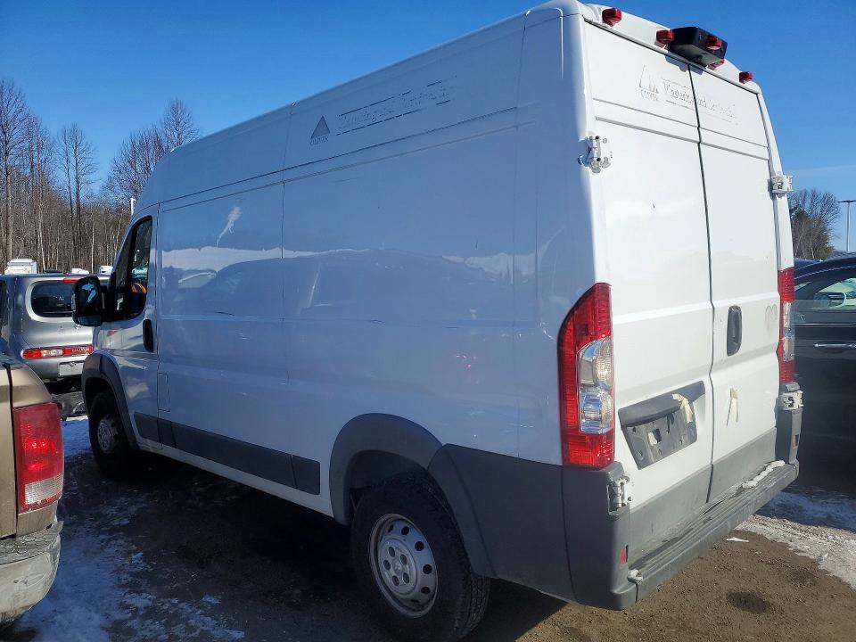 2018 Ram Promaster 2500 VIN 3C6TRVCG0JE113200 COPART salvage auction — MECHANICAL, Ma - Certificate Of Title, sold $2,350 on 2026-08-13 (photo 2)