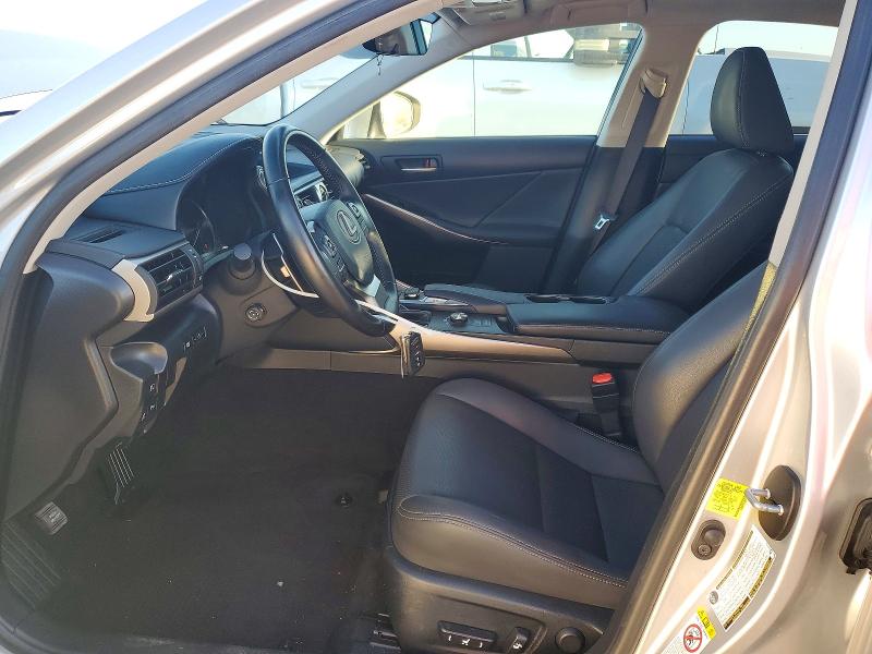 2018 Lexus Is VIN JTHBA1D26J5073822 COPART salvage auction — FRONT END, Ca - Salvage Certificate, sold $5,500 on 2026-07-09 (photo 7)
