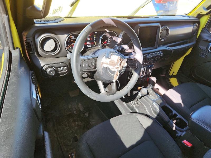 2022 Jeep Wrangler / VIN 1C4GJXAGXNW231413 COPART salvage auction — FRONT END, Nm - Cert Of Title-Salvage, sold $10,700 on 2026-07-30 (photo 8)