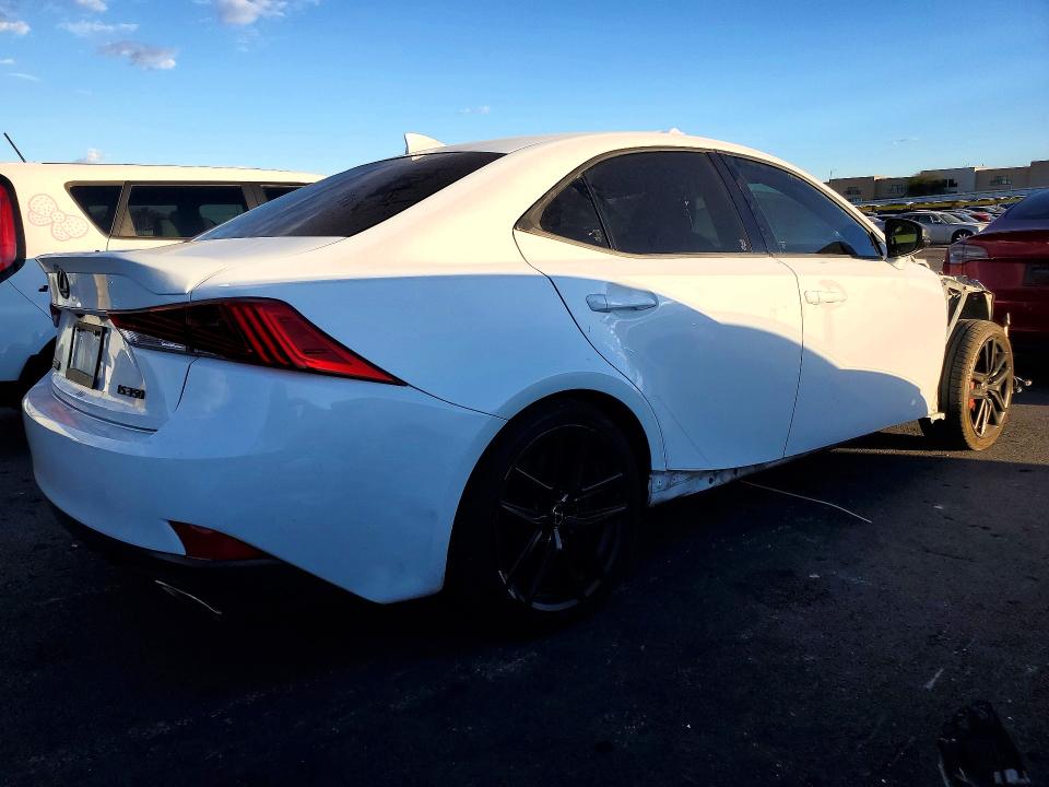 2019 Lexus Is VIN JTHBZ1D23K5035216 COPART salvage auction — FRONT END, Nv - Salvage Title, sold $450 on 2026-07-22 (photo 3)